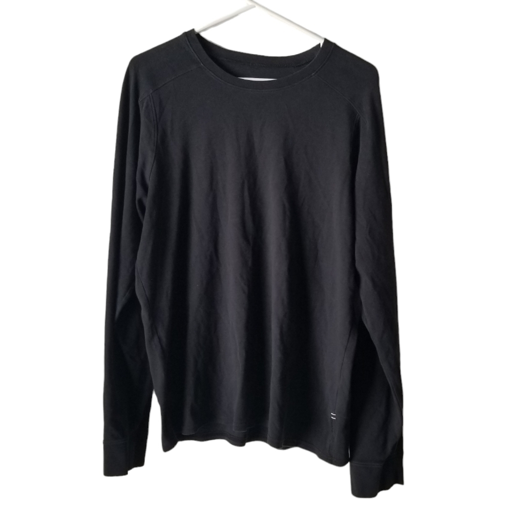 Tavik Black Casual Long Sleeve Tee Size L